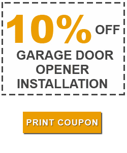 Garage Door Opener Installation Coupon Aliso Viejo CA